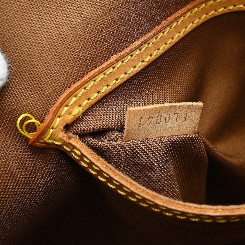 Louis Vuitton Monogram Satchel with Tan Accents PRE-OWNED - Picture 9 of 11